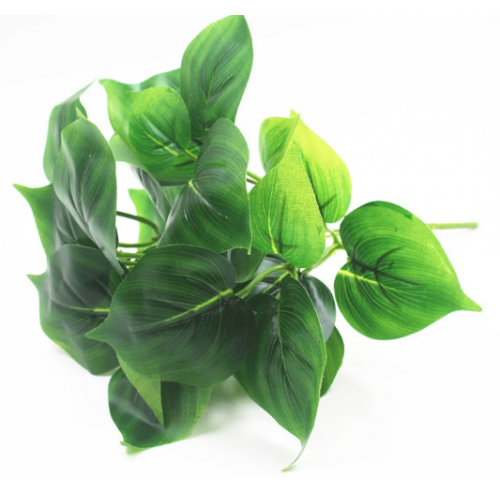 仿真植物墙绿植墙配材墙面绿化装饰叶子5叉鸡心叶仿真绿萝